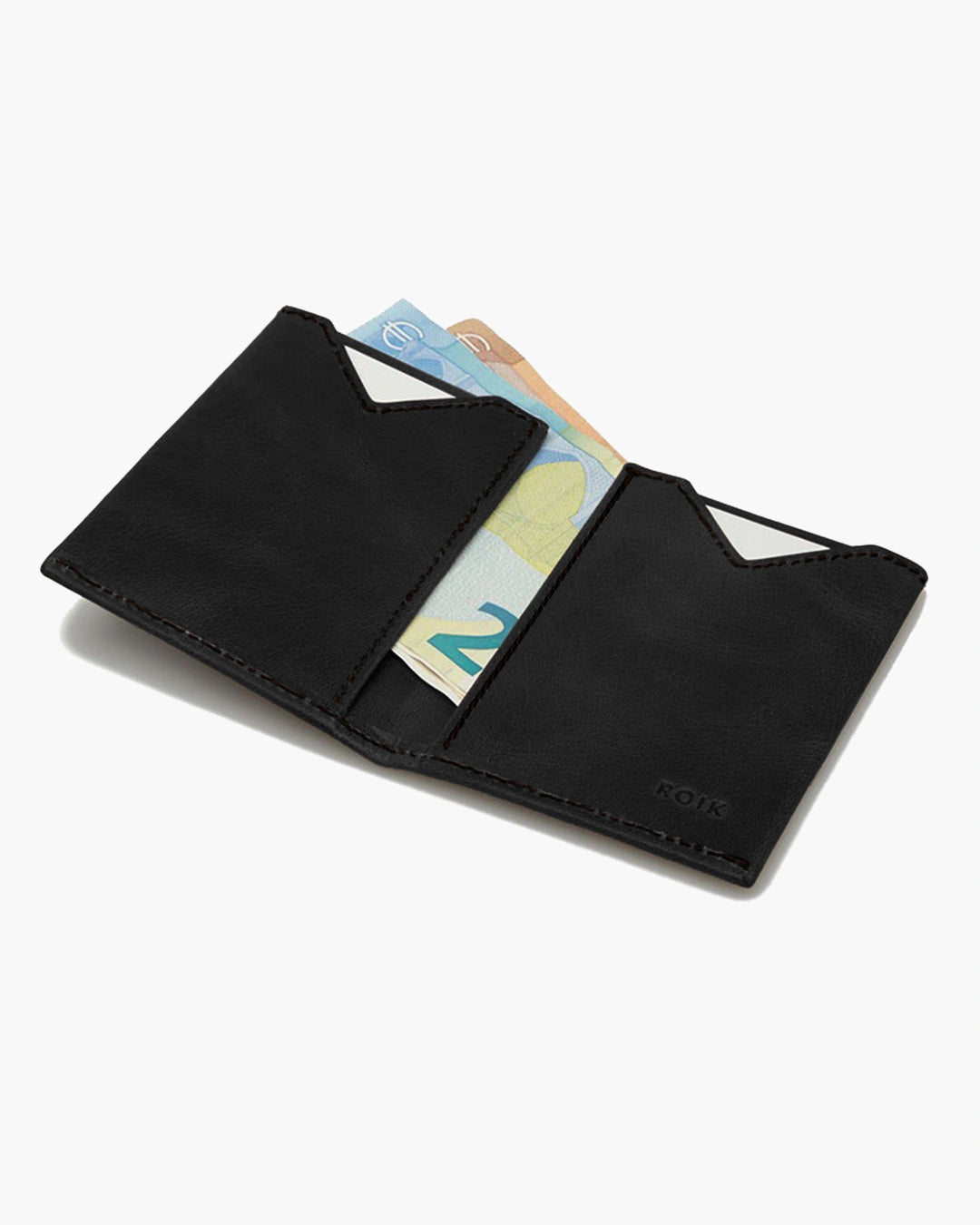 Cartera de Piel Land Black JEN