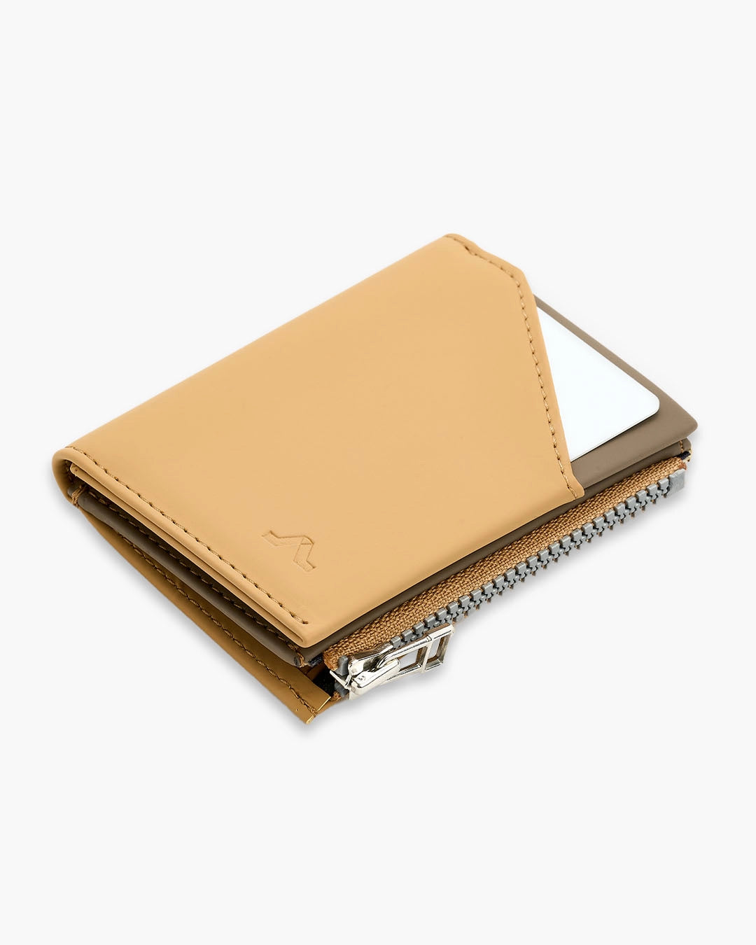 Cartera de Piel Vegana Zip Coin Desert - Roik