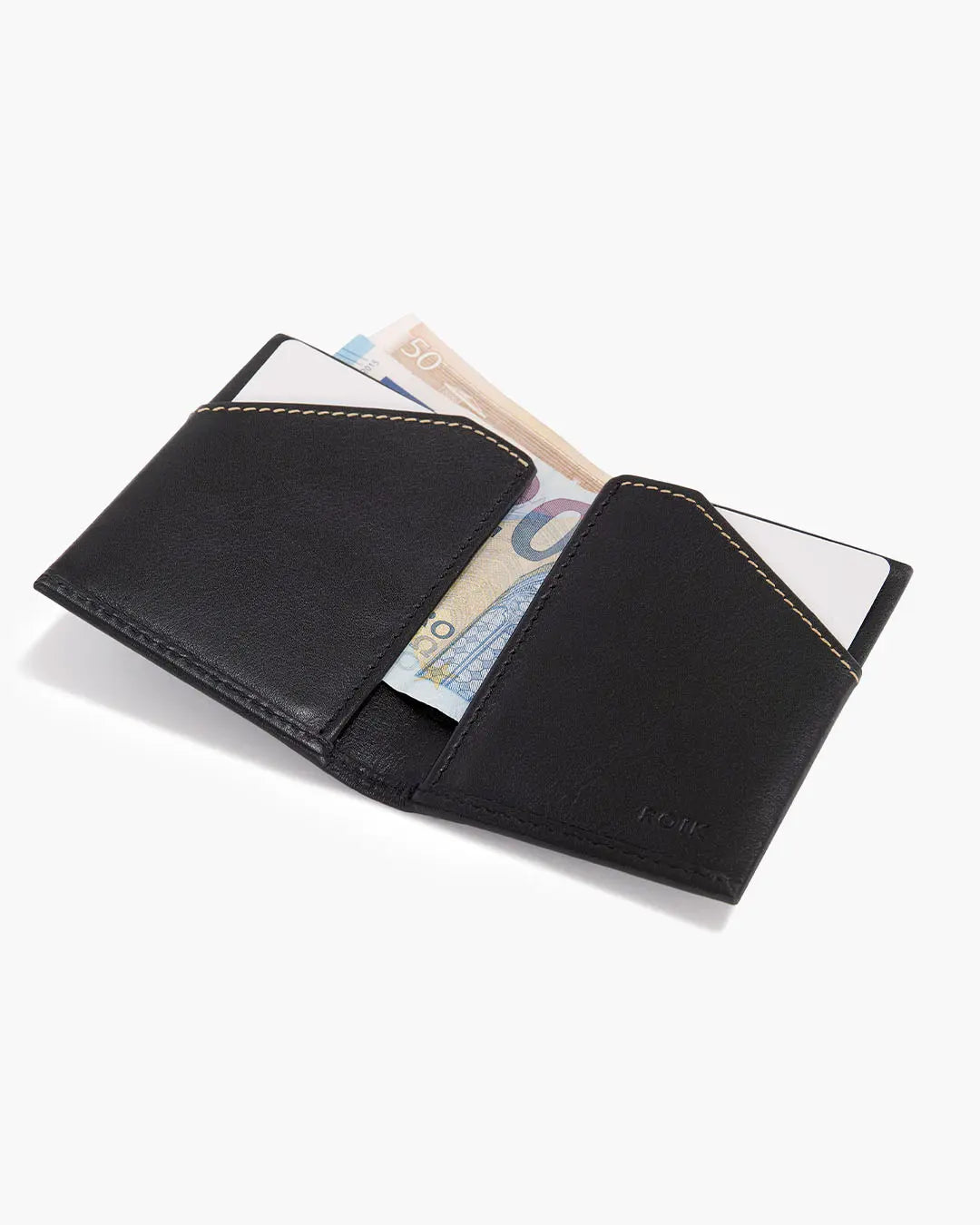 Cartera de Piel City Black - Roik