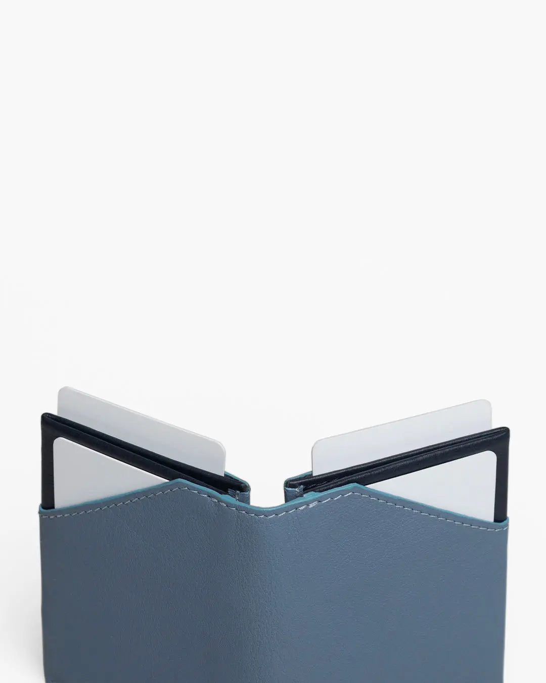 Cartera de Piel City Blue Lagoon - Roik