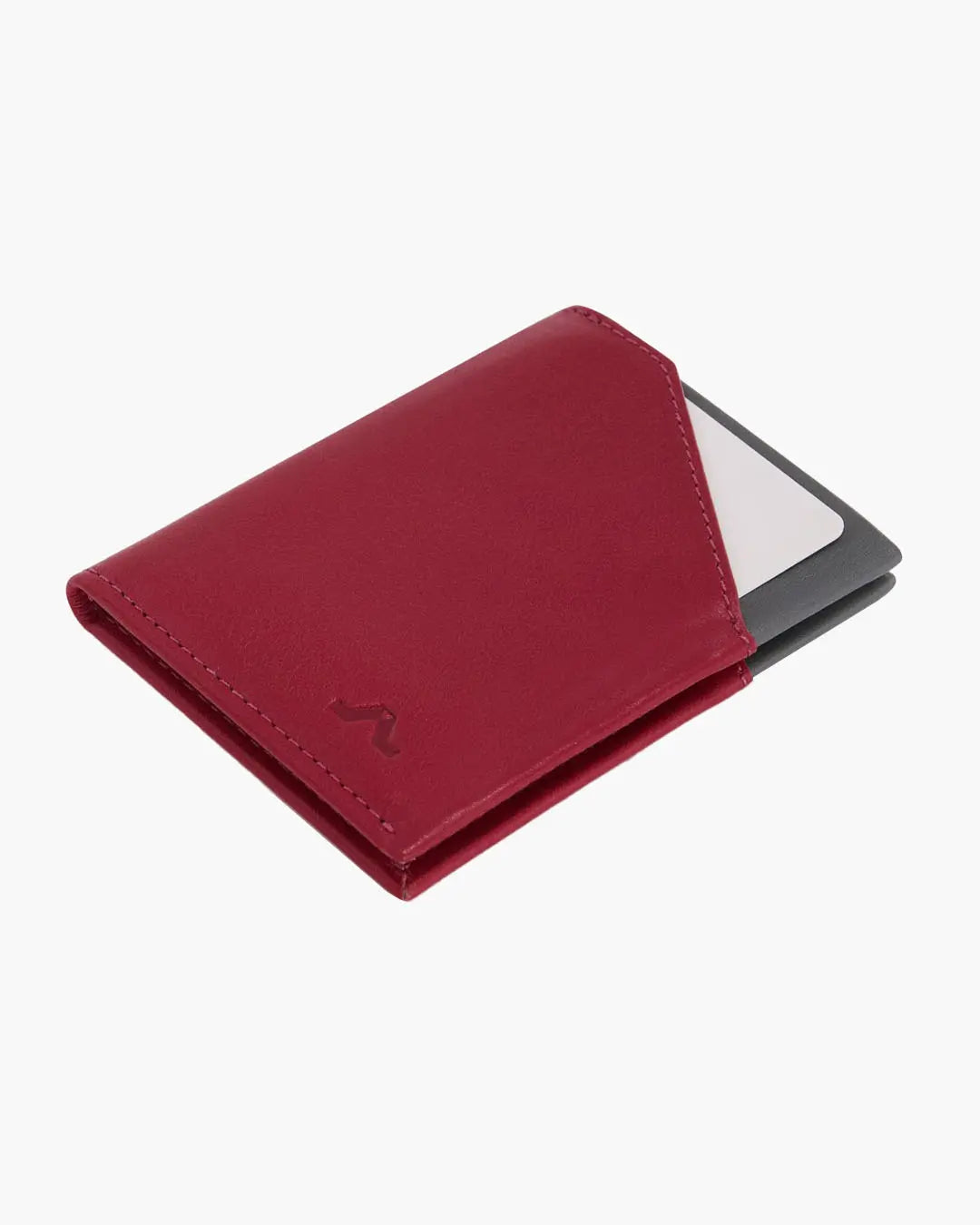 Cartera de Piel City Burgundy - Roik