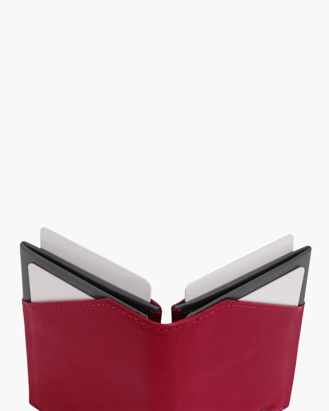 Cartera de Piel City Burgundy - Roik