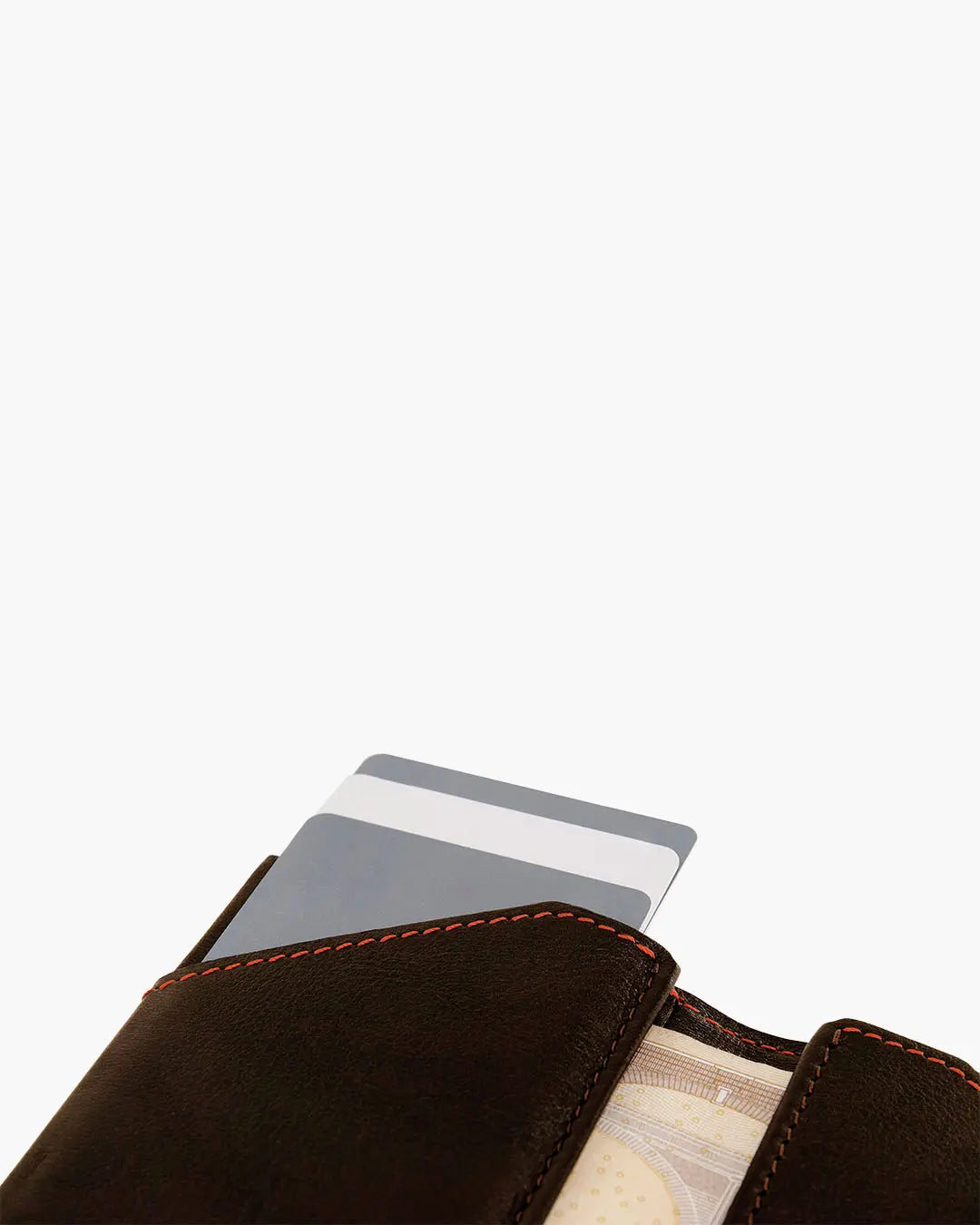 Cartera de Piel City Dark Brown - Roik