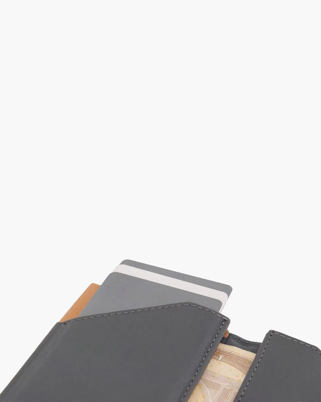 Cartera de Piel City Grey - Roik