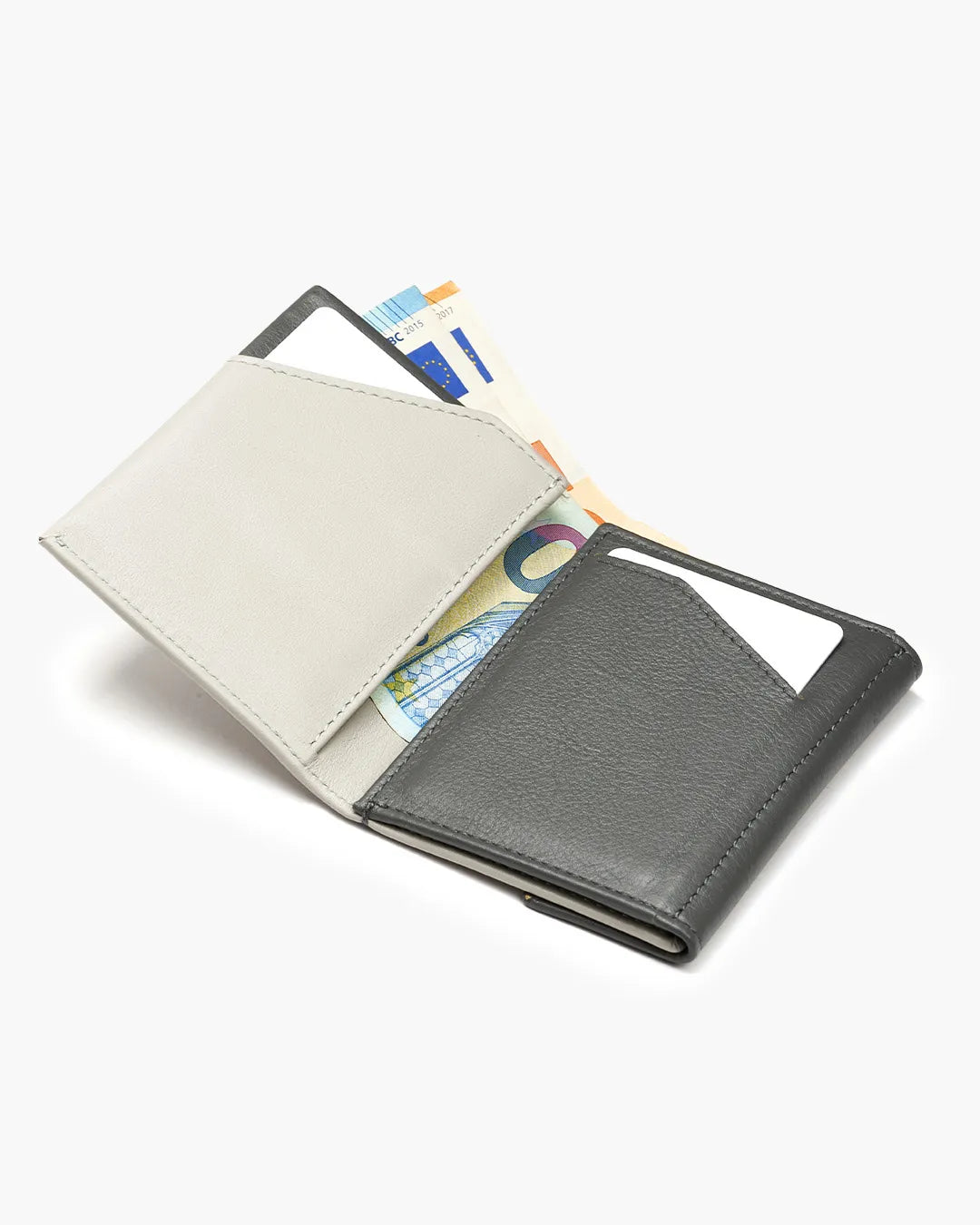 Cartera de Piel Flap Coin Pearl - Roik