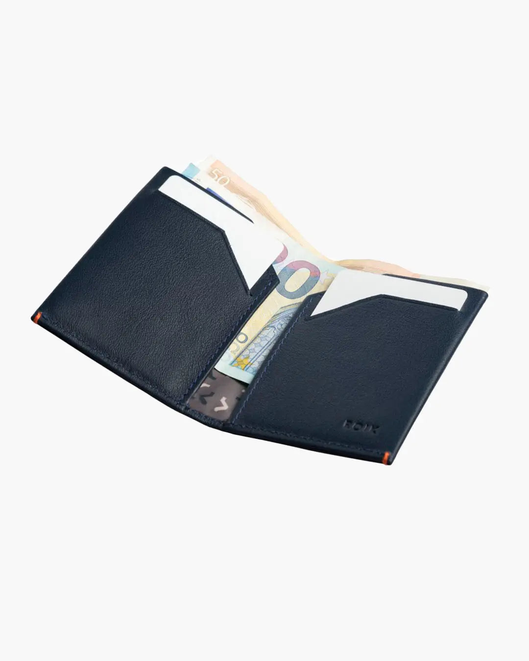 Cartera de Piel Town Blue Navy - Roik