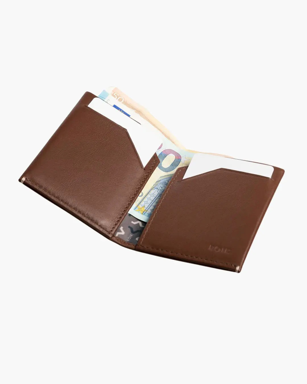 Cartera de Piel Town Brown - Roik