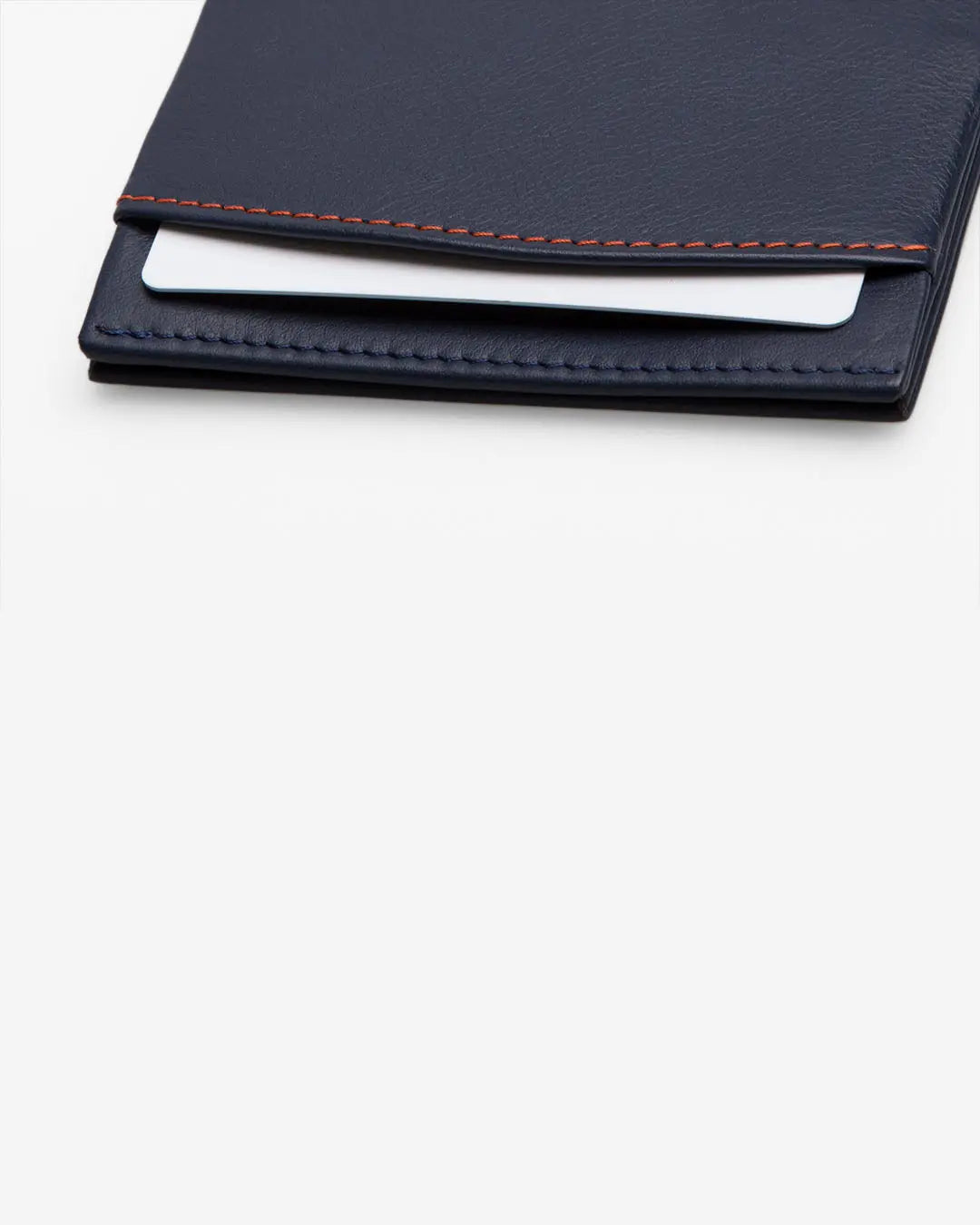 Cartera de Piel Avenue Blue Navy - Roik