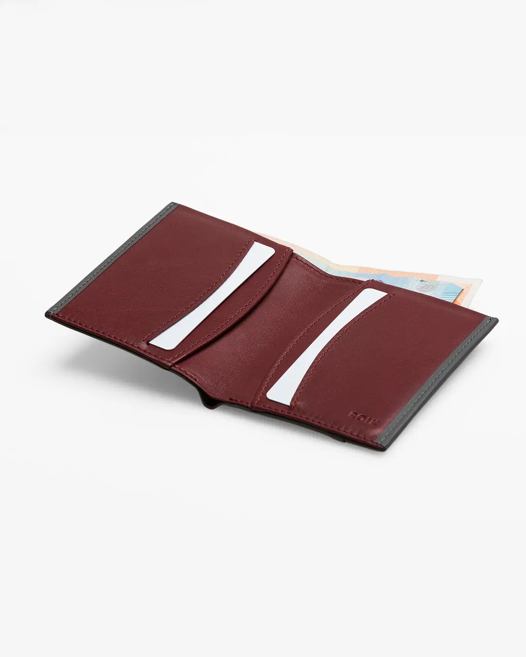 Cartera de Piel Avenue Grey - Roik