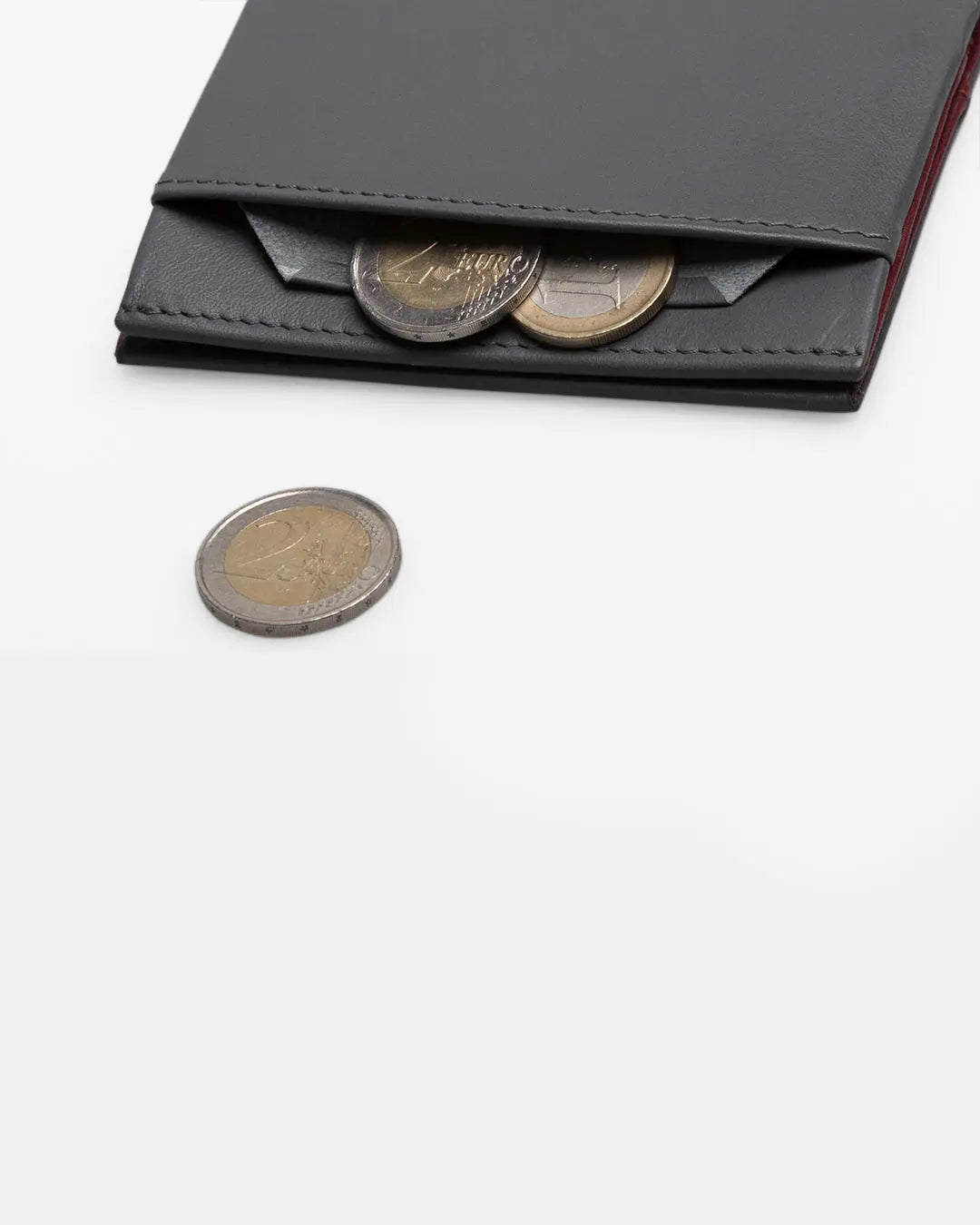 Cartera de Piel Avenue Grey - Roik