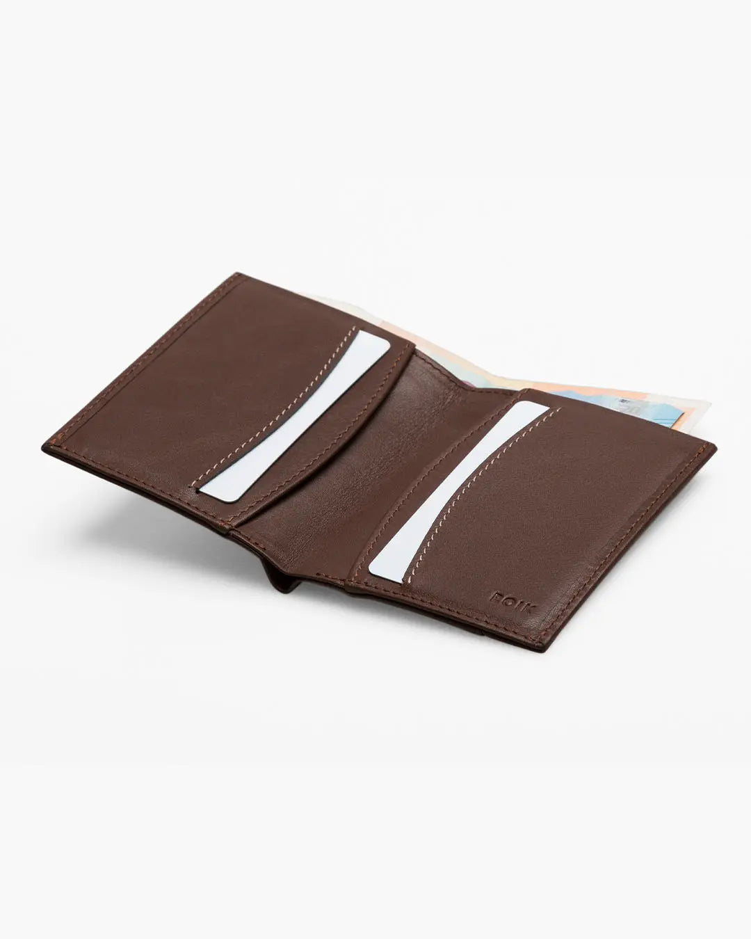 Cartera de Piel Avenue Brown JEN - Roik