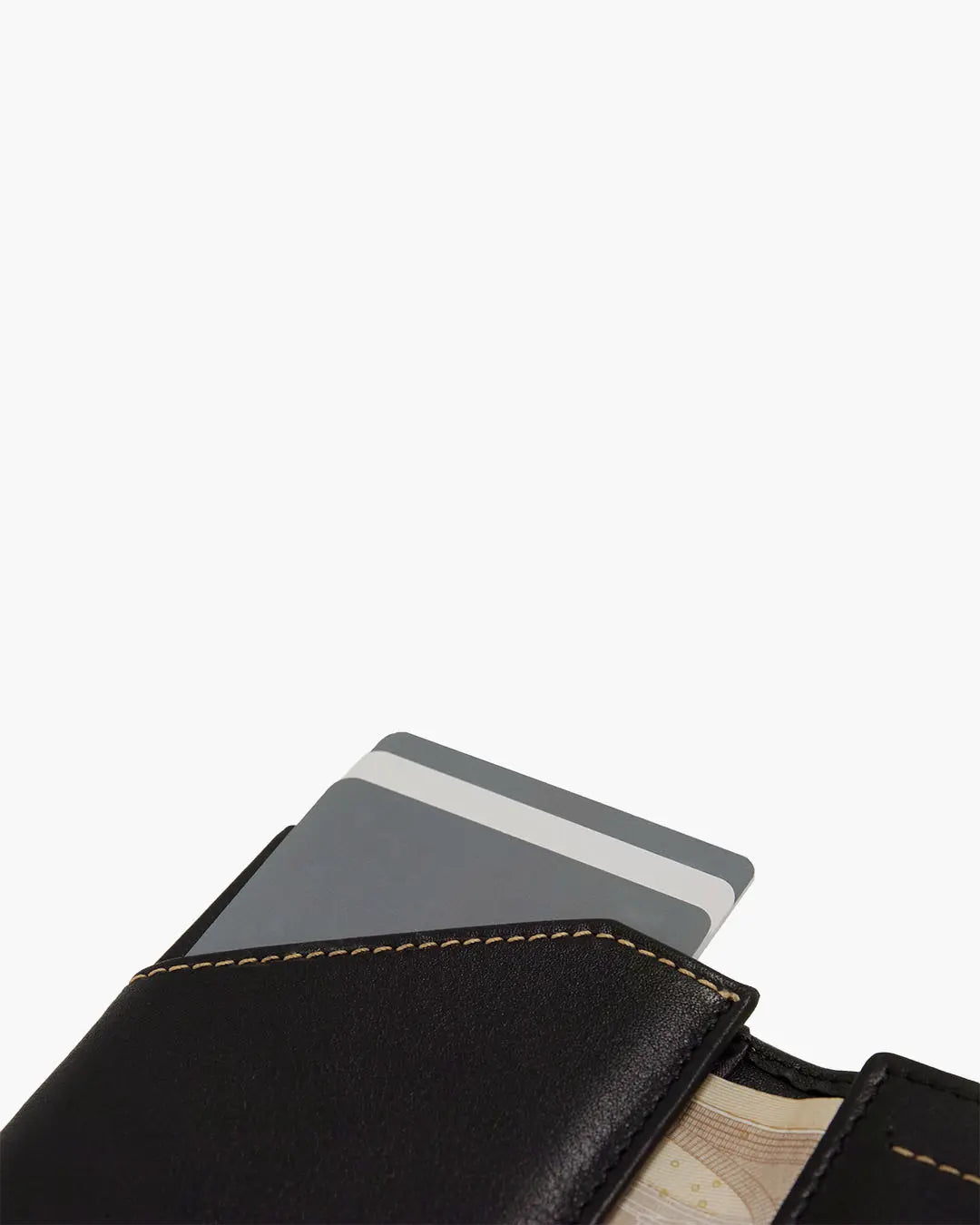 Cartera de Piel Zip Coin Dark Brown - Roik