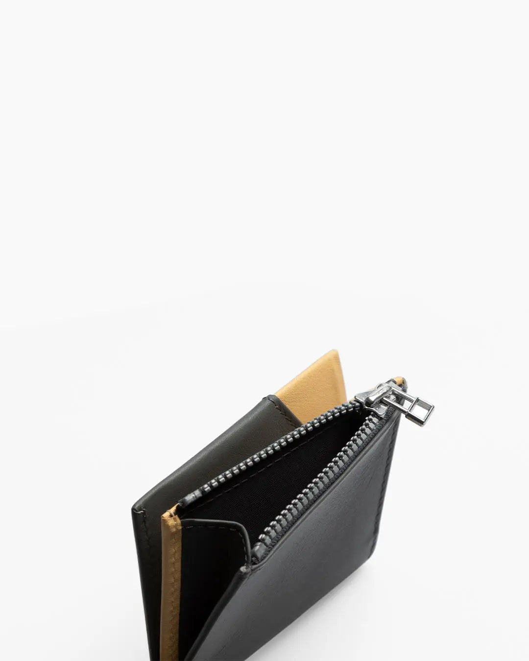 Cartera de Piel Zip Coin Grey Canary - Roik