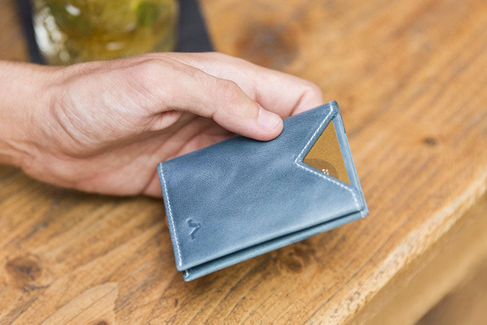 Cartera de piel ROIK Land Jean