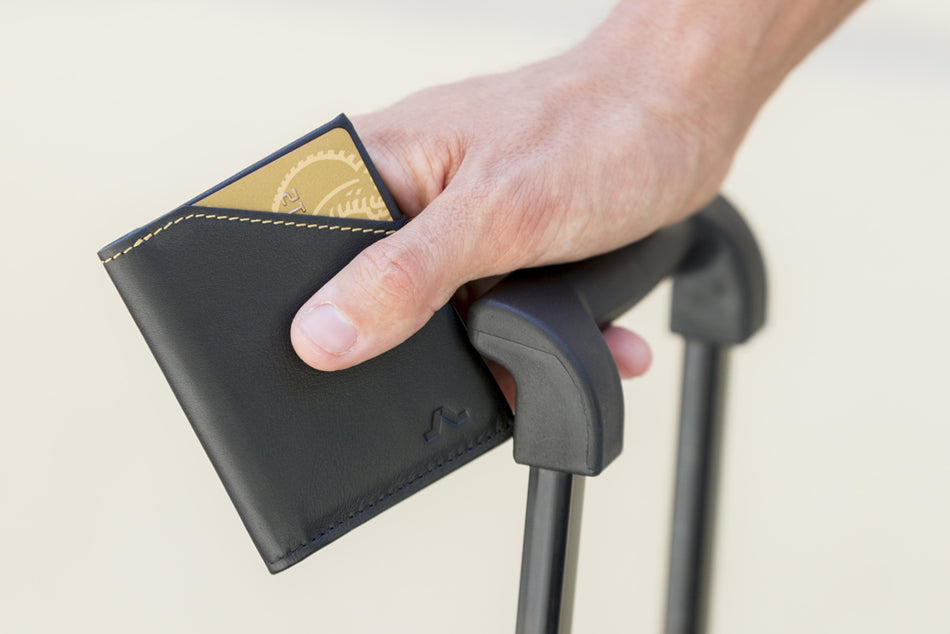 Cartera de Piel City Black - Roik