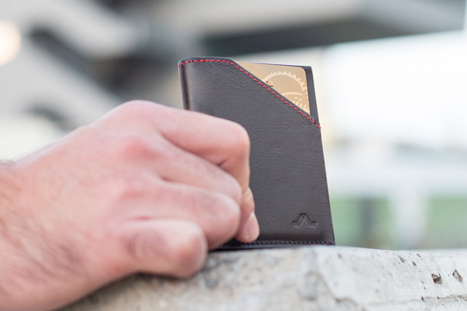 Cartera de Piel City Dark Brown - Roik