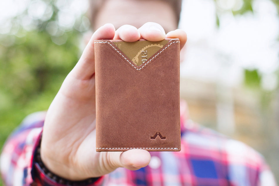 Cartera de Piel Land Wood - Roik