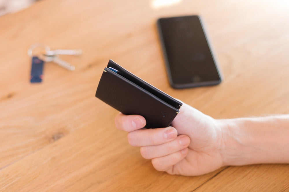 Cartera de Piel Town Black - Roik